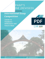 Guidelines - International Covid-19 Essay - UNS