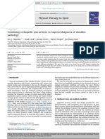 Combining Orthopedic Special Tests To Im