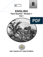 English: Third Quarter - Module 1