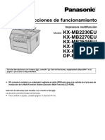KX MB2230EU Spanish