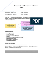 How To Identify Delay Growth and Development in Preterm Infants