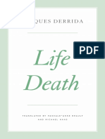 Jacques Derrida - Life Death (2020, Seminars of Jacques Derrida)