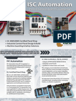 ISC Automation and Panel Shop Brochure - 2020 Web