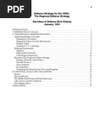 Defense Strategy for the 1990s - The Regional Defense Strategy