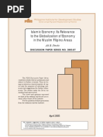 Download Islamic Economy Its relevance to the globalization of Economy in the muslime filipino Areas by averos3361 SN50582059 doc pdf
