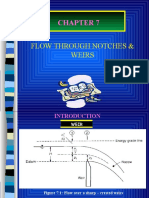 Chapter 7 - Flow Through Notches & Weirs