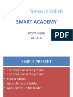 Tense in Enlish: Smart Academy