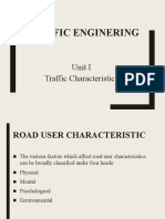Traffic Enginering: Unit I Traffic Characteristics