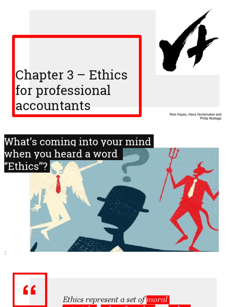 Ethics for Professional Accountants: Understanding the Fundamental ...