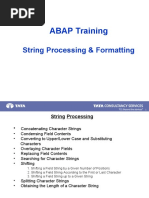 5 SAP ABAP String Processing