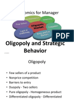 Economics For Manager: Oligopoly and Strategic Behavior