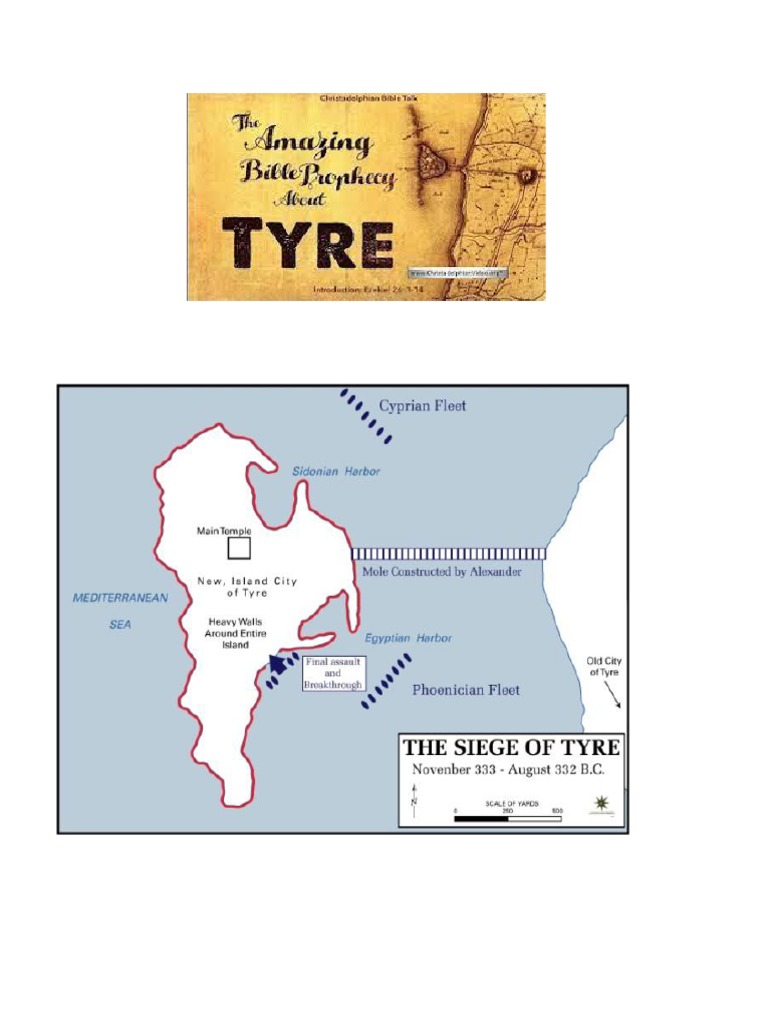 Ancient Tyre and Bible Prophecy | PDF | Bible | Religion And Belief