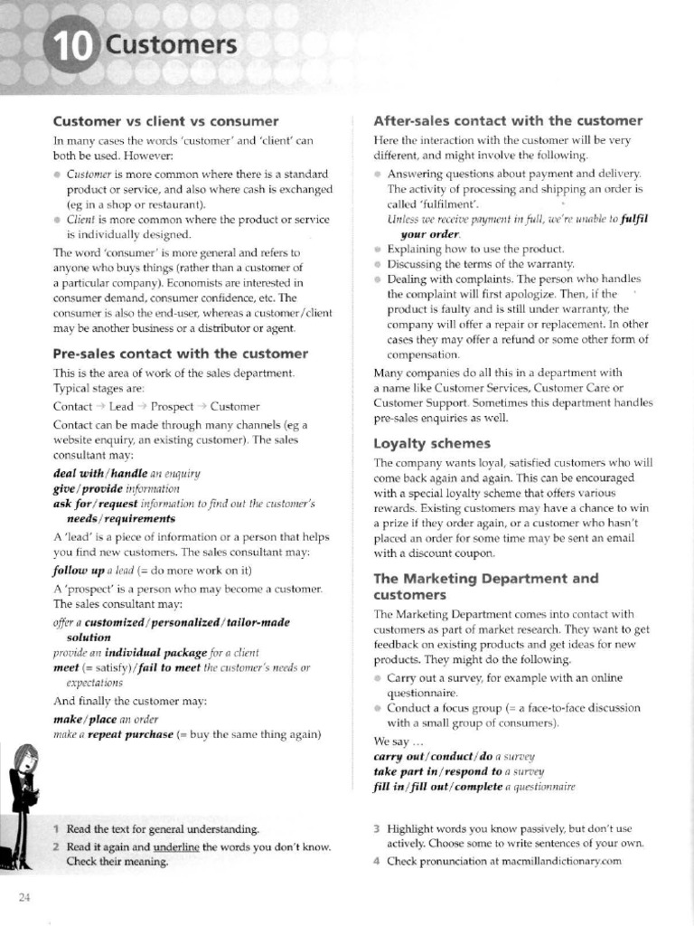 Customer, Client, and Consumer Explained | PDF | Invoice | Business