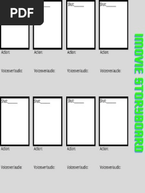 imovie storyboard