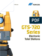 GTS-720 Series: Electronic Total Stations