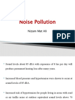 Noise Pollution: Nizam Mat Ali