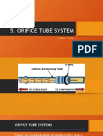 Orifice Tube Systems