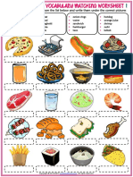 Grade-3-Food-and-drinks-vocabulary-esl-matching-exercise-worksheets-for-kids