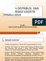 5.tatacara Distribusi Logistik Pemilu 2019