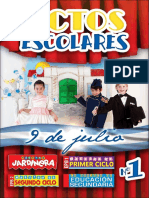 Revista Actos Escolares #1 - 9 de Julio