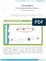 MRU Ejercicios de Dos Móviles - 0