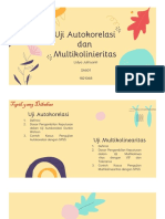 Uji Autokerelasi Dan Multikolinearitas