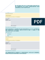 Examen de Anestesia Del Segundo Parcial