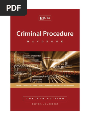 Criminal Procedure Handbook 12ed