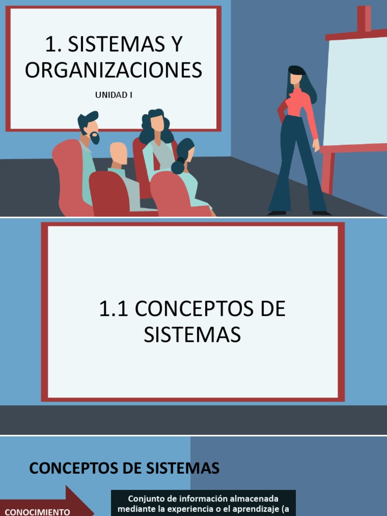 Tema 1 - Unidad 1 - Conceptos de Sistemas - Parte 3 | PDF | Información ...