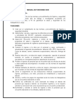 Manual de Funciones Siso