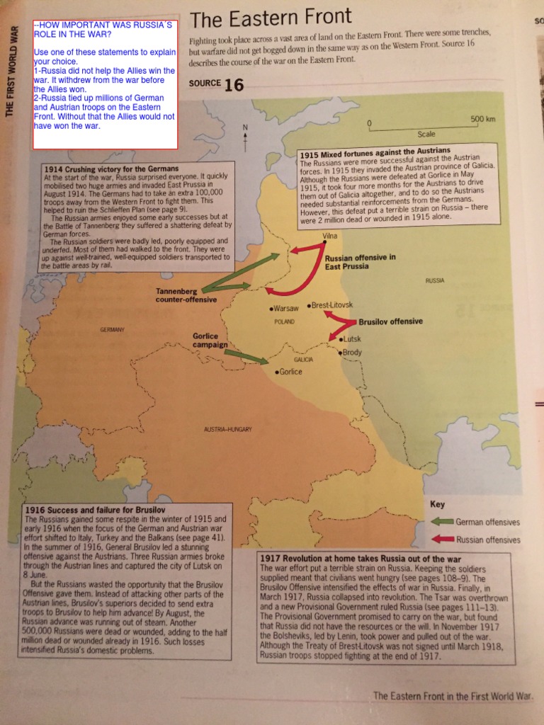 The Eastern Front and The Ar at Sea | PDF | Politics | Travel