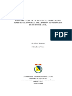 IMPLEMENTACION DE UN SISTEMA TELEOPERADO CON Â RETROALIMENTACIÃ"N VISUAL - IngenierÃ A ElectromÃ©canica 2009