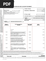 Extras de Cont / Account Statement