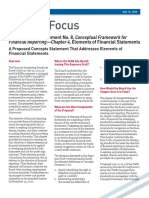 In Focus: FASB Concepts Statement No. 8, Conceptual Framework For Elements of Financial Statements