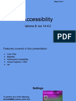 Accessibility Presentation