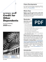 Child Tax Credit and Credit For Other Dependents: Future Developments