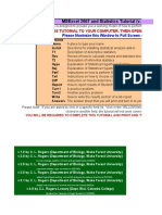 Statistics in Excel Tutorial-1