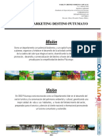 PLAN DE MARKETING DESTINO PUTUMAYO (Darlyn)