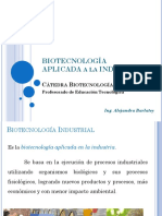 BIOTECNOLOGIA E INDUSTRIA