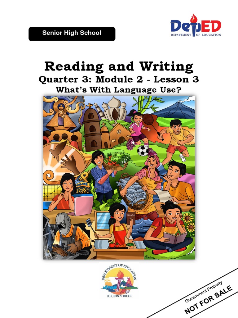 Reading and Writing: Quarter 3: Module 2 - Lesson 3 | PDF | Perception ...