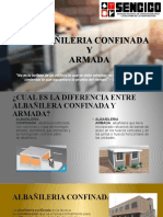 PROCESO CONSTRUCTIVO DEL MURO DE ALBAÑILERIA CONFINADA Y ALBAÑILERIA ARMADA
