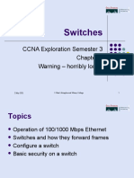 Switches: CCNA Exploration Semester 3 Warning - Horribly Long!