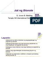 Week 4 - Pagsulat NG Bionote