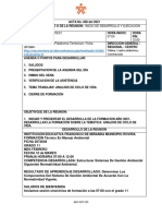 Acta Formacion Rovira - Mañana 10-03-2021