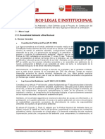 Marco Legal e Institucional