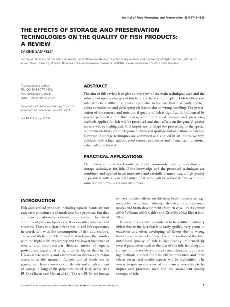 Sampels2014Journal of Food Processing and Preservation PDF Food