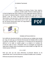 Triptico Sobre Potencial Eléctrico