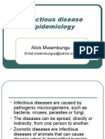 Infectious Disease Epidemiology