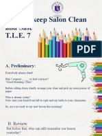 Ways To Keep Salon Clean and Safe T.L.E. 7