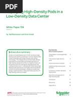 Deploying High-Density Pods in A Low-Density Data Center